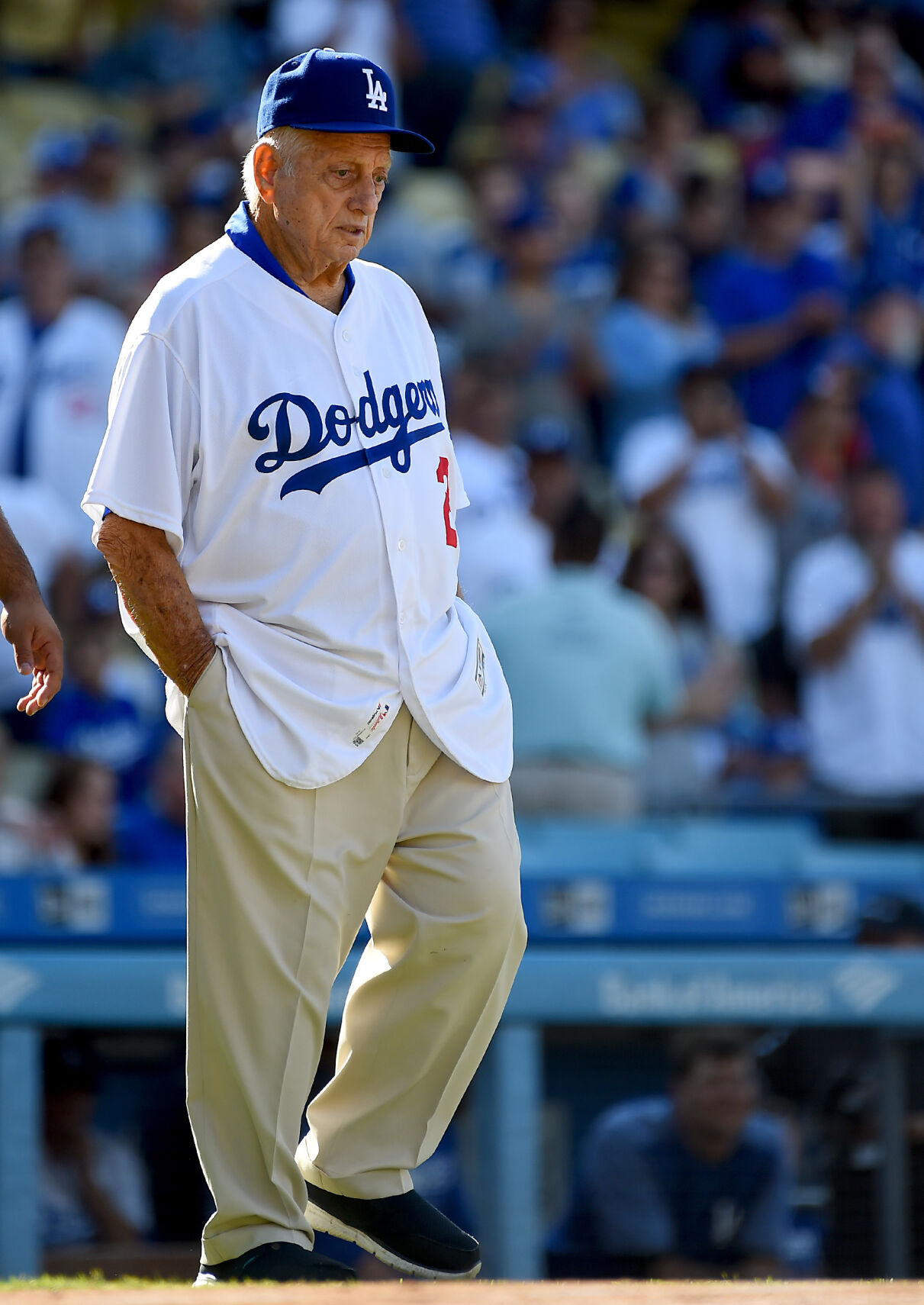 MLB: Cincinnati Reds at Los Angeles Dodgers